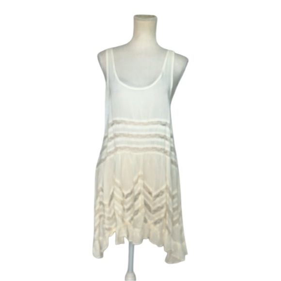 Free People Voile and Lace Trapeze Slip Dress/ Summer Dress
Sz Small - Picture 2 of 5
